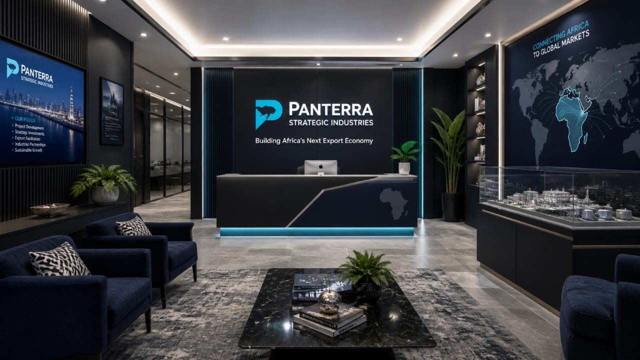 Panterra Strategic Industries executive reception environment